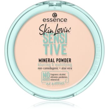 essence Skin Lovin\' Sensitive pudra cu minerale