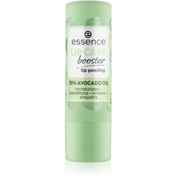 Essence Lip Care Booster Exfoliant pentru buze cu avocado