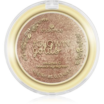 Essence The Glowing Golds Pudra coapta, pentru stralucire