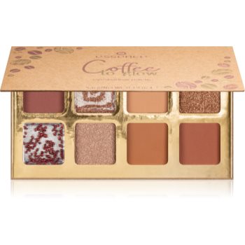 Essence coffee to glow paletă cu farduri de ochi
