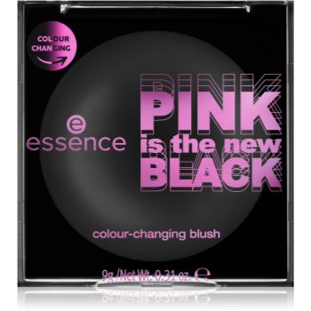 Essence PINK is the new BLACK pH colour changing blush cremos