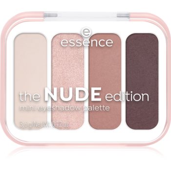 Cosmetice și accesorii, essence The Nude Edition paletă cu farduri de ochi mini - Sellmag.ro