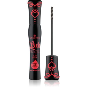 essence Lash PRINCESS Slim Brush mascara rezistent la apă pentru alungirea genelor