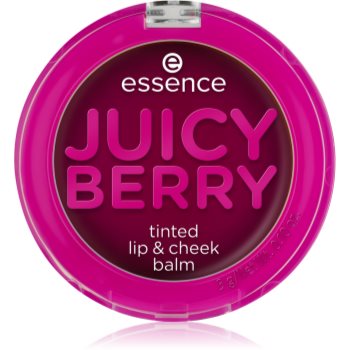 essence Juicy Berry Tinted blush lichid și luciu de buze