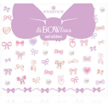essence FaBOWlous folii autocolante pentru unghii