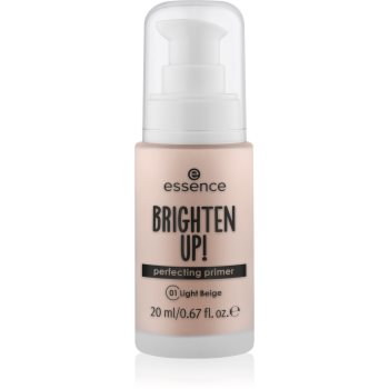 essence BRIGHTEN UP! Perfecting Primer Primer lichid sub machiaj