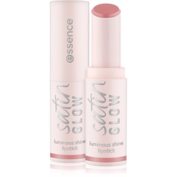 essence satin GLOW ruj cremos cu finisaj satinat