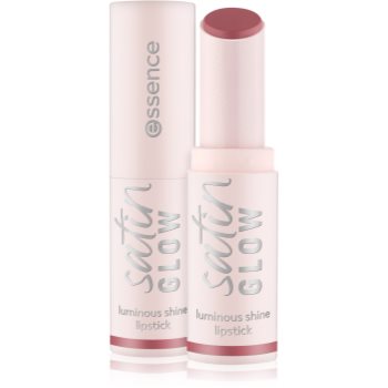 essence satin GLOW ruj cremos cu finisaj satinat