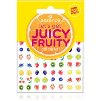 essence let\'s get JUICY FRUITY folii autocolante pentru unghii