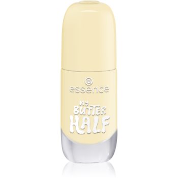 essence Gel Nail Polish гелевий лак для нігтів відтінок 40 my BUTTER HALF 8 мл