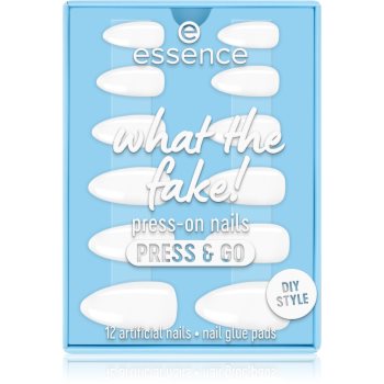 Cosmetice și accesorii, essence WHAT THE FAKE! unghii artificiale 02 bare white - Sellmag.ro