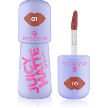 essence JUICY MATTE пінна помада з матуючим ефектом відтінок 01 Maple Rouge 2.7 мл