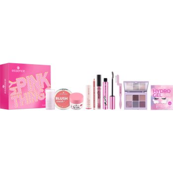 essence MY PINK THINGS set cosmetice decorative