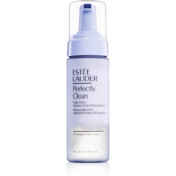 Estée Lauder Perfectly Clean Triple-Action Cleanser/Toner/Makeup Remover solutie pentru curatare, tonic si demachiant 3 in 1