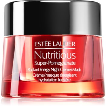 Estée Lauder Nutritious Super-Pomegranate Radiant Energy Night Creme/Mask cremă-mască de noapte nutritie si hidratare