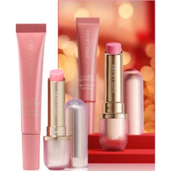 Estée Lauder Holiday Rosy Reception Futurist Blush & Balm Set подарунковий набір шоколаду для губ