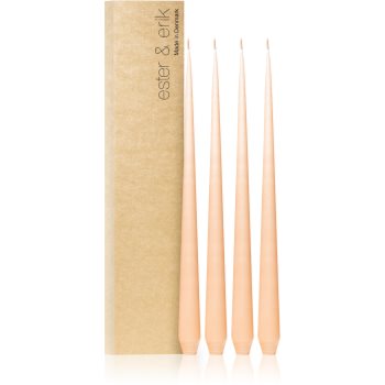 Ester & erik taper candle rosy caramel (no. 20 ) lumanare