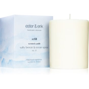 ester & erik scented candle salty breeze & ocean spray (no. 37) lumânare parfumată Refil (spray imagine noua