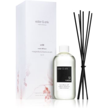 ester & erik room diffuser magnolia & blackcurrant (no. 51) reumplere în aroma difuzoarelor