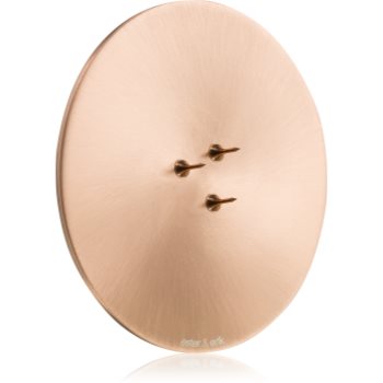 ester & erik accessories candle plates sfeșnic pentru lumânări parfumate matt rose gold