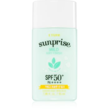 ETUDE Sunprise Mild Airy Finish fluid protector cu minerale pentru fata SPF 50+