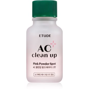 ETUDE AC Clean Up Pink Powder Spot tratament topic pentru acnee cu efect calmant
