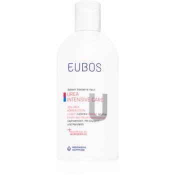 Eubos Dry Skin Urea 10% lotiune de corp hranitoare pentru piele uscata, actionand impotriva senzatiei de mancarime