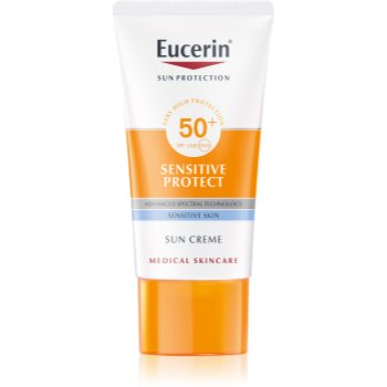Eucerin Sun Sensitive Protect crema protectoare pentru fata SPF 50+