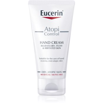 Eucerin AtopiControl crema de maini pentru piele uscata spre atopica Eucerin