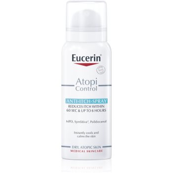 Eucerin AtopiControl spray pentru atenuarea instantanee a mâncărimii și a iritației Eucerin