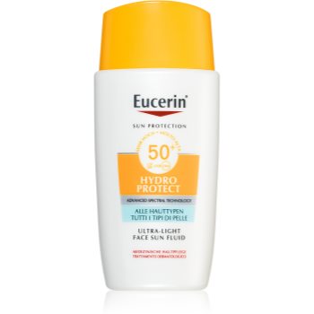 Eucerin Sun Protection fluid pentru fata cu protectie solara SPF 50+
