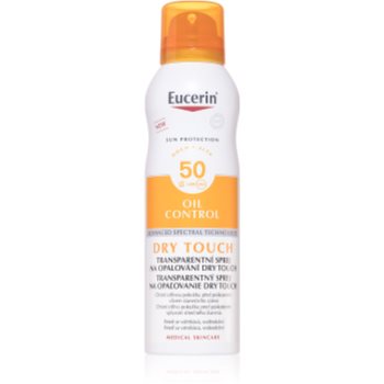 Eucerin Sun Protection spray transparent pentru bronzare SPF 50 eucerin