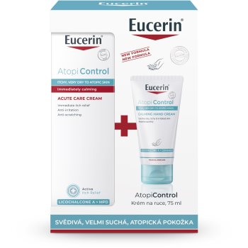 Eucerin AtopiControl Acute set cadou pentru piele uscata, actionand impotriva senzatiei de mancarime - Sellmag.ro