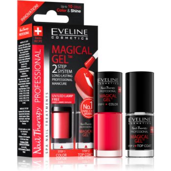 Eveline Cosmetics Nail Therapy Professional gel de unghii fara utilizarea UV sau lampa LED imagine 2021 notino.ro