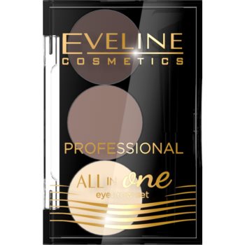 Eveline Cosmetics All in One kit pentru sprâncene Eveline Cosmetics