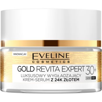 Eveline Cosmetics Gold Revita Expert Cremă cu efect de netezire și fermitate cu aur Eveline Cosmetics