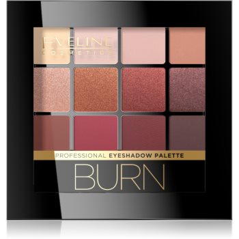 Eveline cosmetics burn paletă cu farduri de ochi