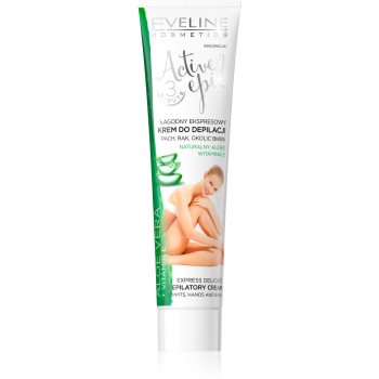 Eveline Cosmetics Active Epil crema depilatoare pentru mâini, axile și zona inghinală cu aloe vera Eveline Cosmetics imagine