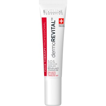 Eveline cosmetics face therapy serum intensiv pentru fermitate impotriva ridurilor de pe frunte, zona ochilor si gurii