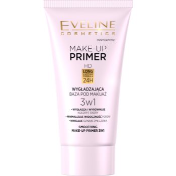 Eveline Cosmetics Primer 3 in 1 bază sub machiaj, cu efect de netezire
