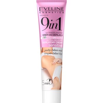 Eveline cosmetics sensitive crema depilatoare pentru piele sensibila