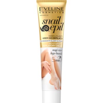 Eveline cosmetics snail epil cremă depilatoare cu efect hidratant extract de melc