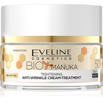 Eveline Cosmetics Bio Manuka Cremă cu efect de netezire și fermitate 50+ Eveline Cosmetics Cosmetice și accesorii