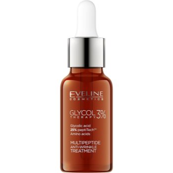 Eveline cosmetics glycol therapy ser pentru reducerea semnelor de imbatranire cu peptide