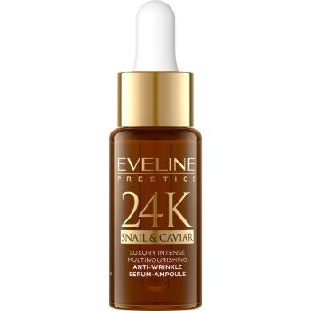 Eveline Cosmetics 24K Snail & Caviar ser antirid extract de melc