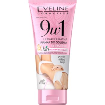 Eveline cosmetics sensitive spuma cremoasa pentru ras pentru piele sensibila