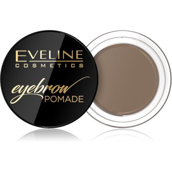 Eveline Cosmetics Eyebrow Pomade pomadă pentru sprâncene cu aplicator Eveline Cosmetics Aranjarea sprâncenelor