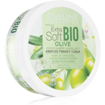 Eveline Cosmetics Extra Soft Bio Olive Cremă nutritivă pentru față și corp pentru piele uscata Eveline Cosmetics