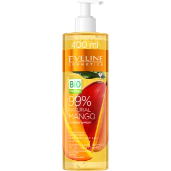 Eveline Cosmetics Bio Organic Natural Mango gel regenerator și hidratant pentru toate tipurile de piele