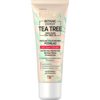 Eveline cosmetics botanic expert make-up usor matifiant spf 10